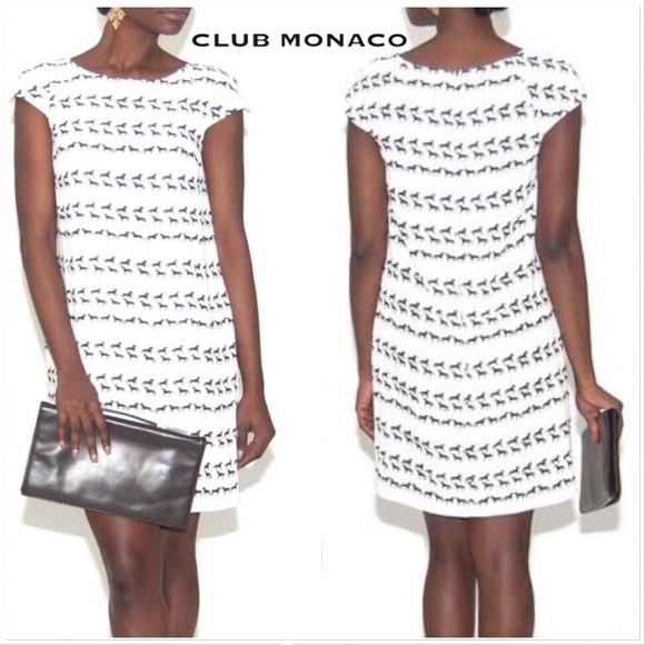 Club Monaco Dresses & Skirts - Club Monaco Jami horse pony print shift dress - 4